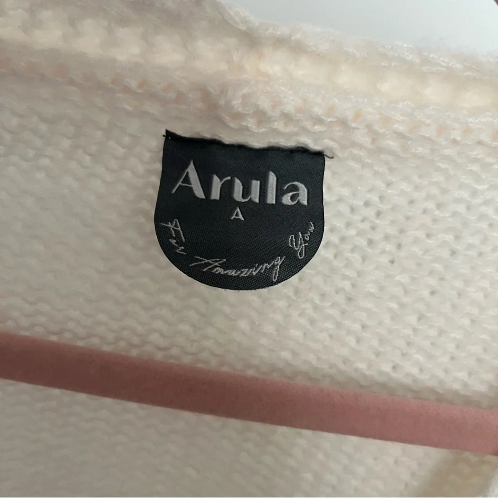 NEW Arula Blue Floral Cardigan Sweater Plus Size A / 1X Available NWT - Picture 9 of 9